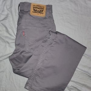 Levi's gray boy pants